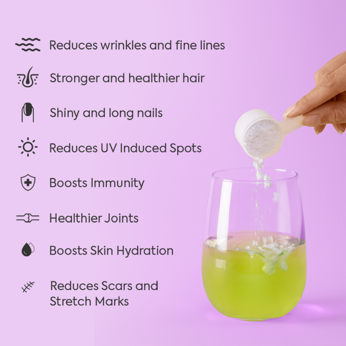 benefits of collagen powder india